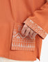 Cotton hoodie shirt with long sleeves
